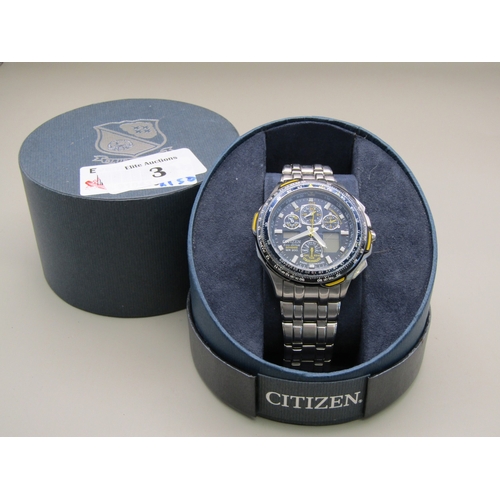 3 - Citizen Eco-Drive Blue Angels Sky Hawk