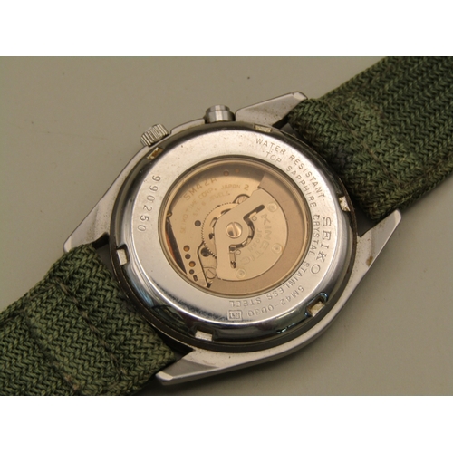 10 - Seiko Kinetic military style watch