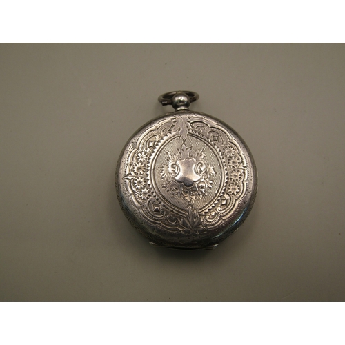 16 - Vintage Sterling silver pocket watch