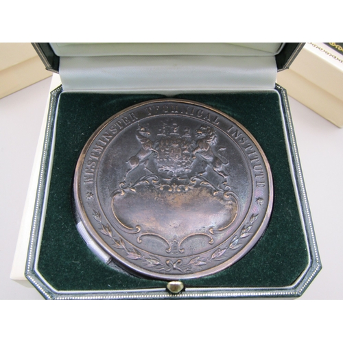 24 - Three cased medals relating to Baroness Burdett-Coutts