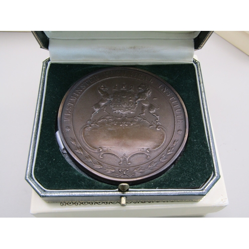 24 - Three cased medals relating to Baroness Burdett-Coutts