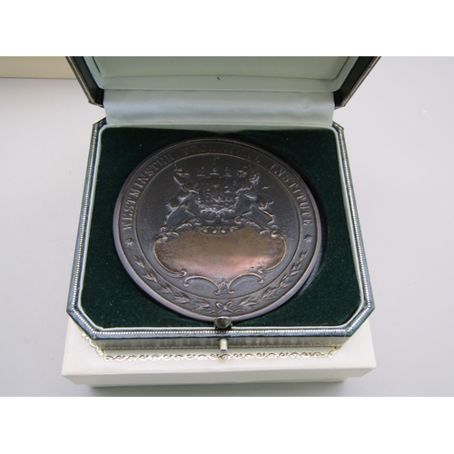 24 - Three cased medals relating to Baroness Burdett-Coutts