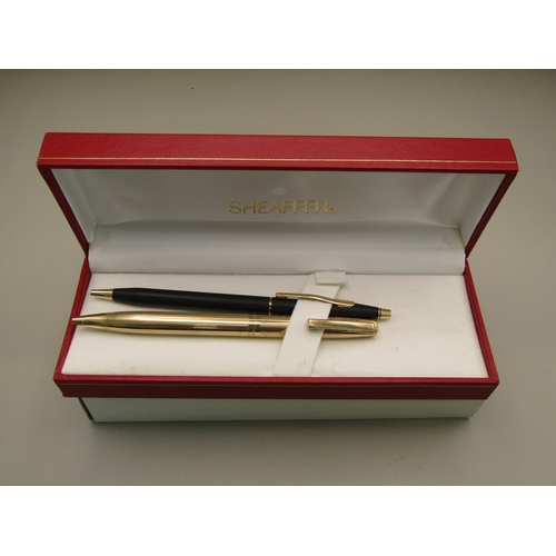 25 - Two boxed Sheaffer pens