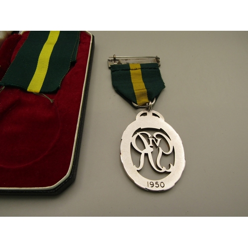 37 - Boxed Territorial medal