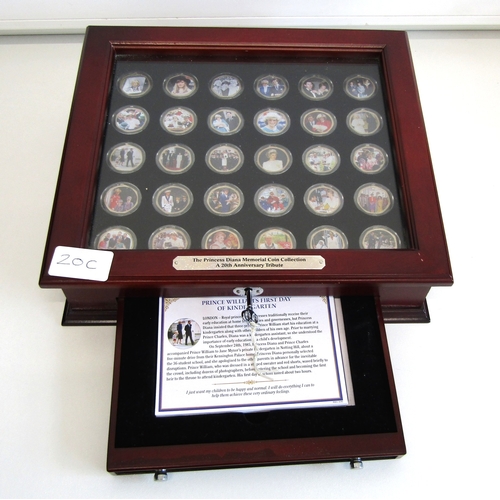 20C - The Princess Diana Memorial Coin collection.