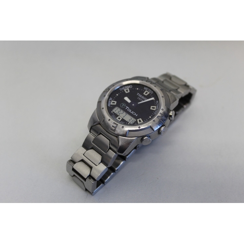 15 - Tissot Touch watch with box