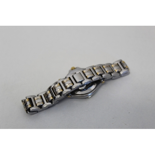 21 - Two tone Gucci watch