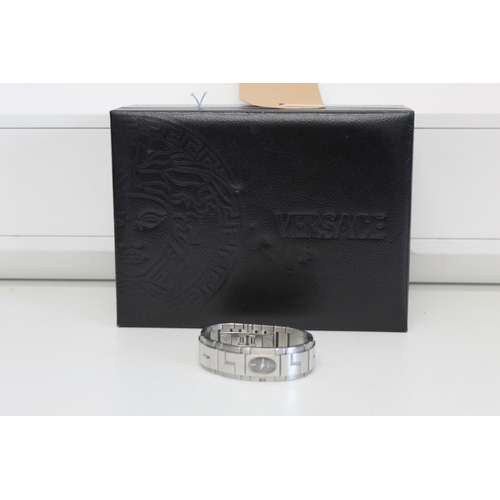 41 - Versace watch with watchbox