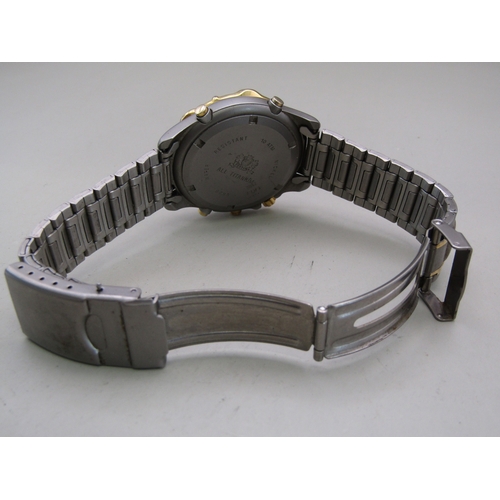 40 - Festina Chronograph Titanium watch.