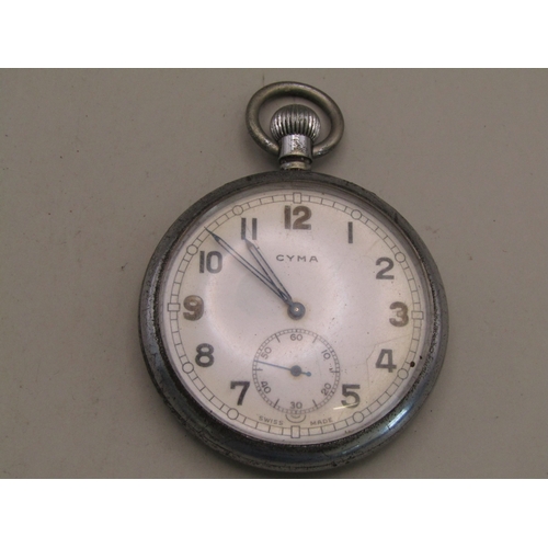 45 - Vintage Cyma military stopwatch.