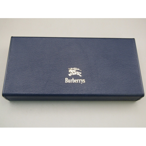 30 - Burberry fountain pen in case