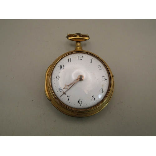 36 - Gold plated pocketwatch