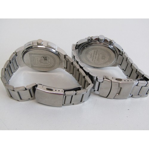 Two chronograph watches, Aviator and CS collection
