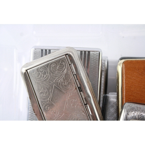 epns cigarette case FF Art Deco Silver Tone Vintage Case-tobacciana-0ma just peace of mind and perfect freshness Cuntry Slim Stash Tin