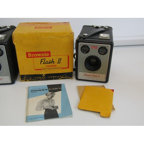 46 - Four Brownie cameras
