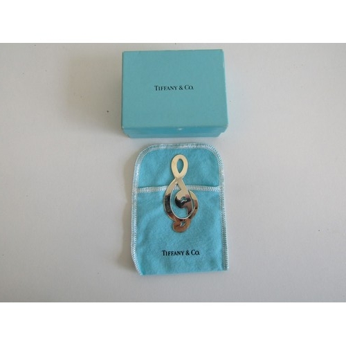 10 - Boxed Tiffany sterling silver bookmark