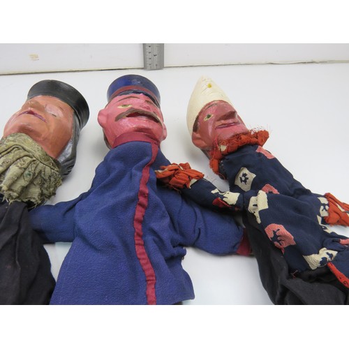 7 - Lot of vintage puppets