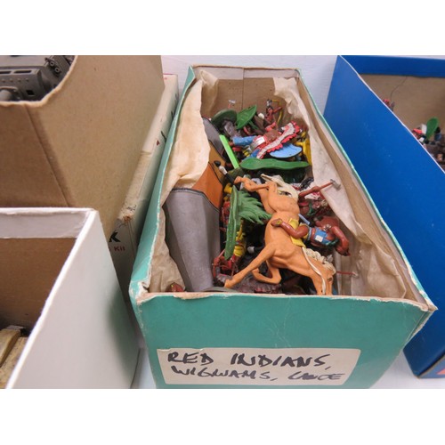 59 - Job lot of vintage Britains toys, figures, vehicles etc.