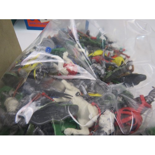 59 - Job lot of vintage Britains toys, figures, vehicles etc.