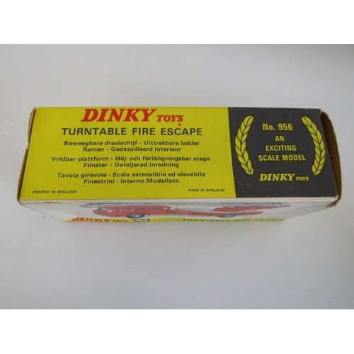 39 - Three boxed Corgi fire engines to include Dinky 956