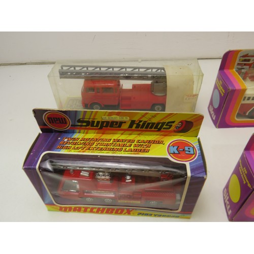 60 - Boxed Fire engine diecast