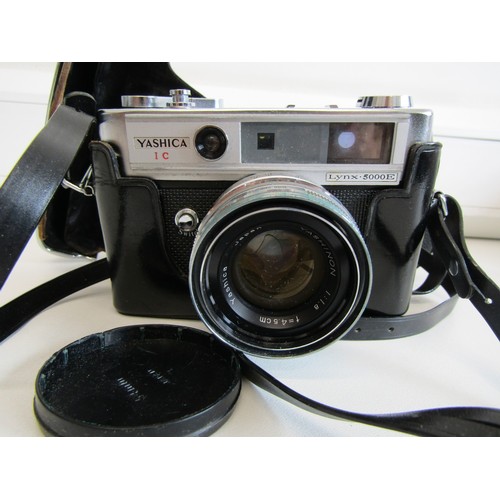 37 - Yashica camera with lens in case