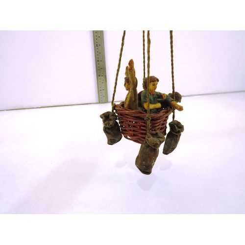 16 - Resin hot air balloon model