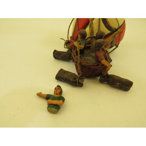 16 - Resin hot air balloon model