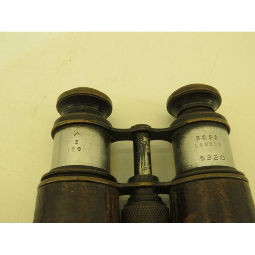 7 - Vintage Rose London, Military binoculars