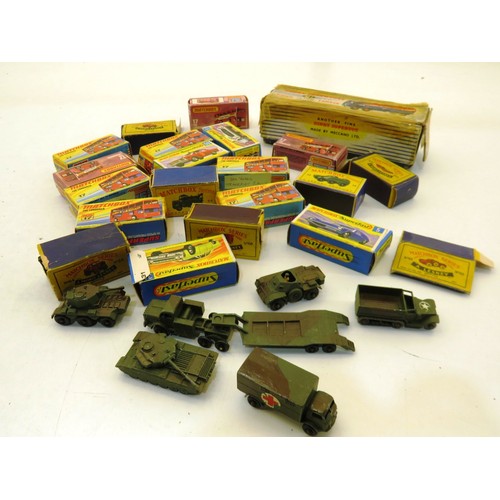 30 - Lot of boxed Matchbox and Dinky diecast.