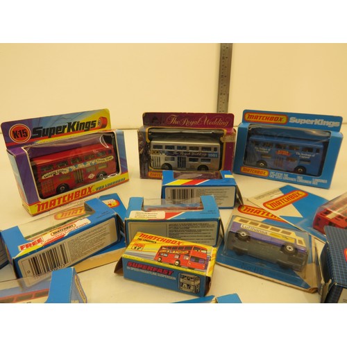 24 - Lot of boxed Matchbox cars