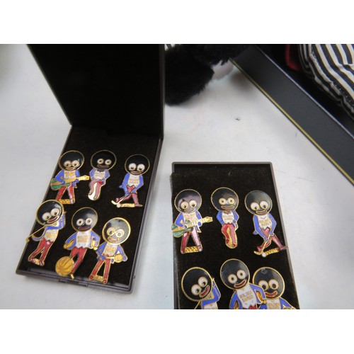 60 - Job lot of Robertsons collectables to include enamel badges, dolls etc