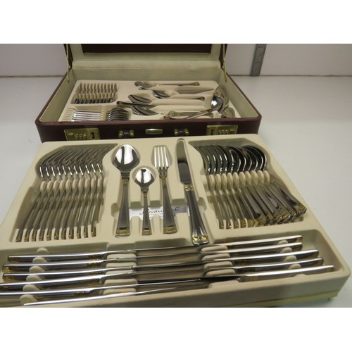 52 - Solingen silver plated cutlery set in case