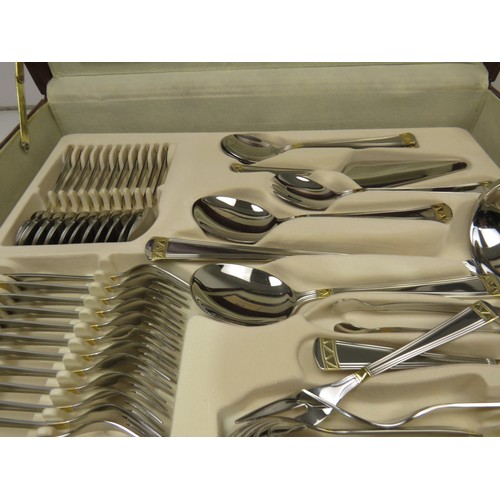 52 - Solingen silver plated cutlery set in case