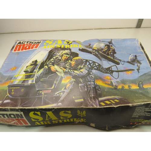 58 - Boxed Action Man SAS Air Stike toy