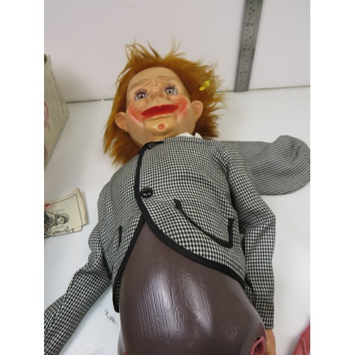 56 - Boxed Ventriloquist doll