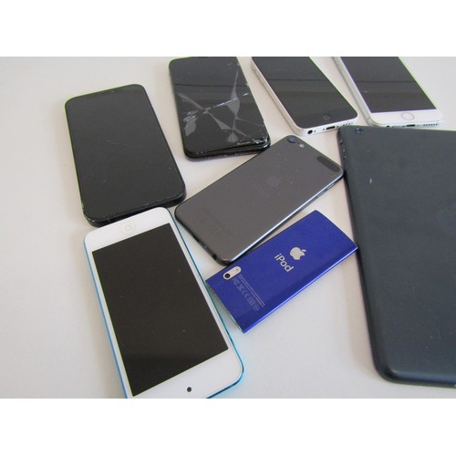 47 - Six iphones, ipod nano and an iPad