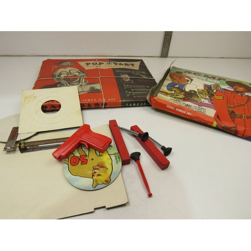 12 - Two vintage shooting games