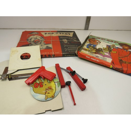 12 - Two vintage shooting games