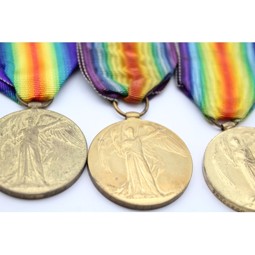 WW1 Victory Medals Inc Spr Price RE, Gnr Roper RA, Pte Silvester ASC, Etc