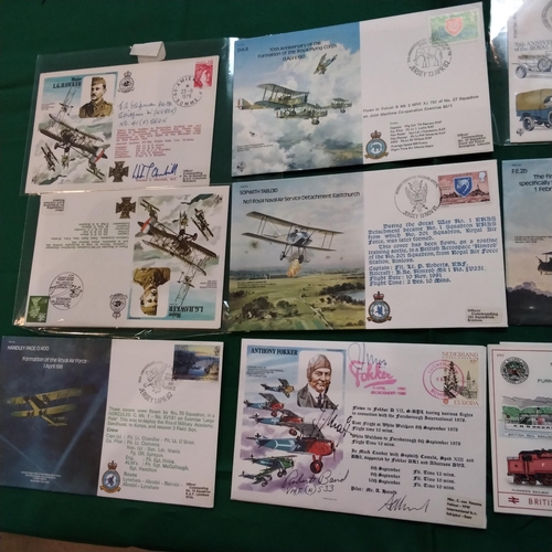 95 - Commemorative or first day cover envelopes and stamps - mainly World War I.