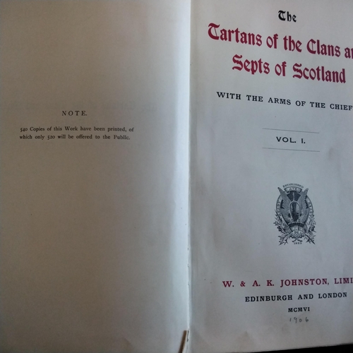 107 - The Tartans of the Clans & Septs of Scotland 2 Vols 1906
One of only 520 offered to the public