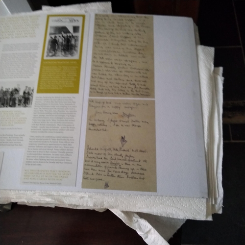 127 - 3 Ivan Polley Scrapbooks About World War 1 Christmas