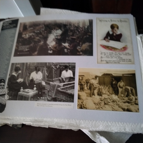 127 - 3 Ivan Polley Scrapbooks About World War 1 Christmas