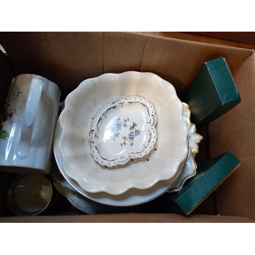 29 - 3 X boxes of China and glass ware