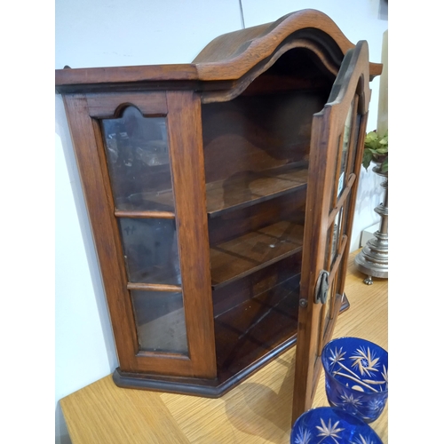 42 - Miniature display cabinet H 52x W 58x D 15 cm approx.