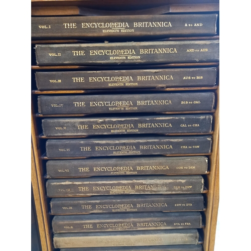 9 - Complete set of the Encyclopaedia Britannica 11th Edition soft leather bound 1910 including index. 
... 