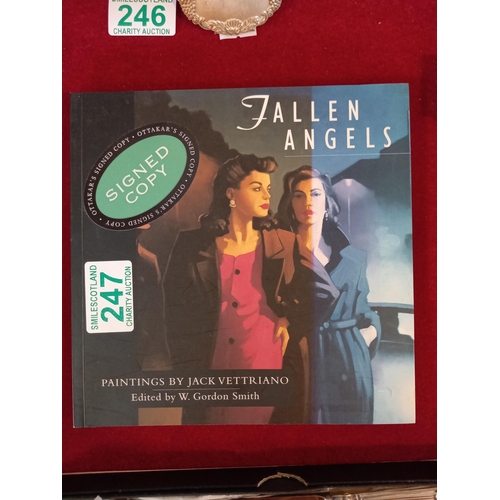 247 - Signed copy 'Fallen Angels' Jack Vettriano