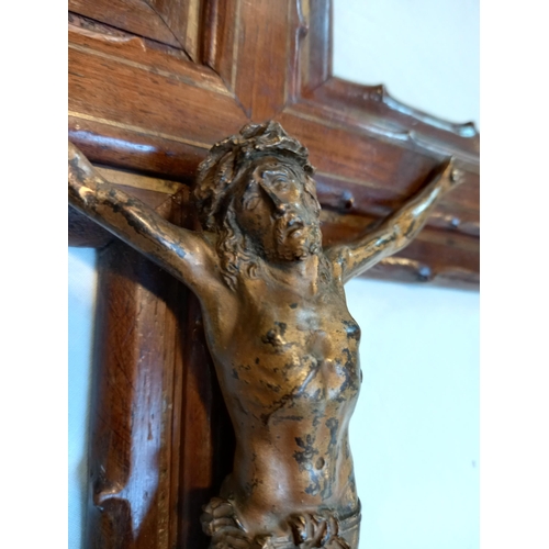 372 - 18 x 9.5 inches small church wooden cross