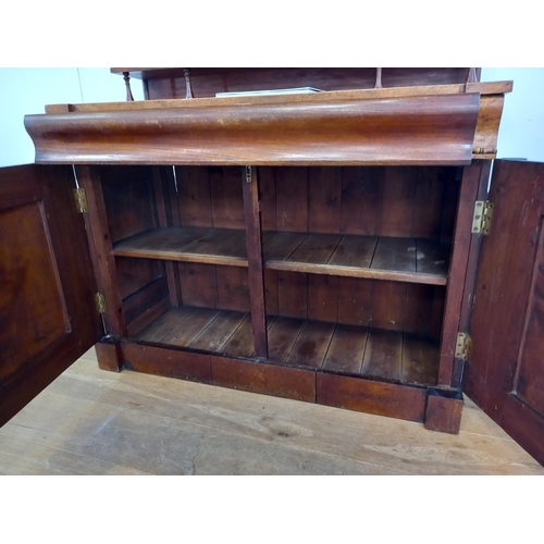 13 - Victorian Dresser with gallery 47 inches wide x20 inches deep and 45 inches high approx.